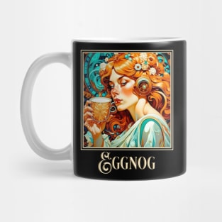Art Nouveau Eggnog Mug